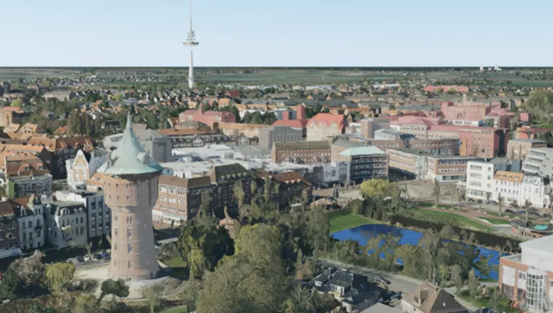 3D-Mesh Cuxhaven
