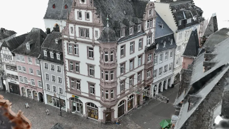 Gaussian Splat am Hauptmarkt Trier