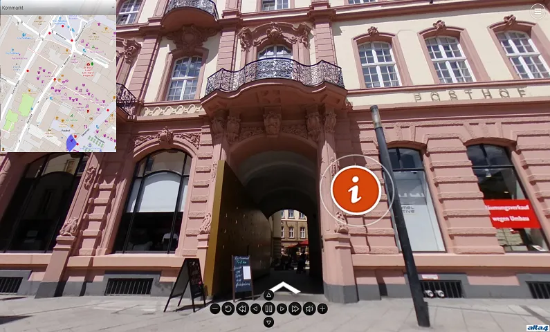 360°-Wegbeschreibung